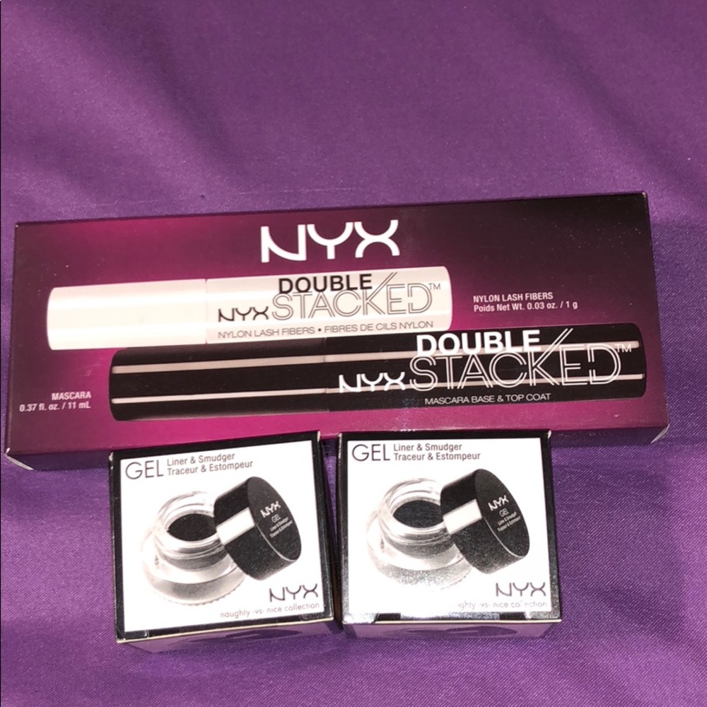 NYX Mascara and Gel Liner